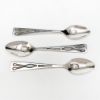 Picture of Vintage Set of 3 Navajo Stamped Sterling Silver Spoon with Arrow & Owl Motif