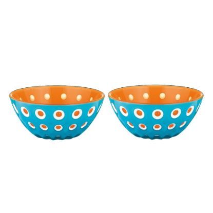 Picture of Guzzini Le Murrine Pair of Blue & Orange Small Bowls
