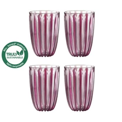 Picture of Guzzini Dolcevita Set Of 4 Amethyst Tumblers