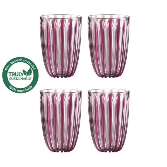 Picture of Guzzini Dolcevita Set Of 4 Amethyst Tumblers