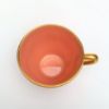 Picture of Rare 1906-1930 Lenox Coral Demitasse Cup & Saucer with Gold Accents