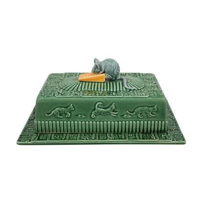 Picture of Bordallo Pinheiro Cheese Tray Mouse with Lid