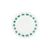 Picture of VIETRI 'Lisbon' Green Stitch Cocktail Plate