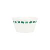 Picture of VIETRI 'Lisbon' Green Stitch Cereal Bowl
