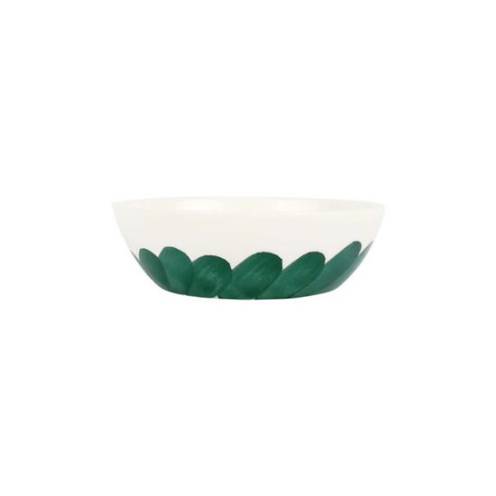 Picture of VIETRI 'Lisbon' Green Brushstroke Cereal Bowl