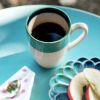 Picture of VIETRI 'Lisbon' Cobalt & Aqua Stripe Mug
