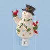Picture of Lenox 'Happy Holly Days' Snowman Night Light