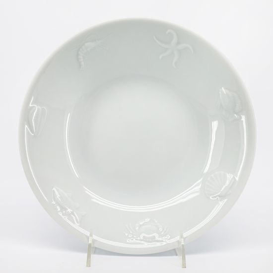 Picture of Apilco Limoges Porcelain 'Ocean' Large Dinner Plate
