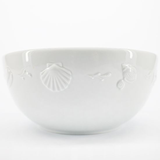Picture of Apilco Limoges Porcelain 'Ocean' Round Salad Serving Bowl