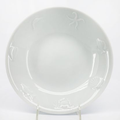 Picture of Apilco Limoges Porcelain 'Ocean' Individual Pasta Bowl