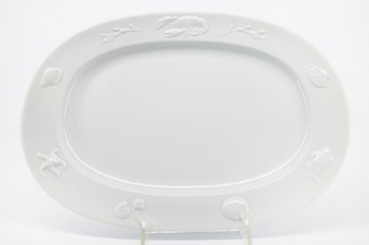Picture of Apilco Limoges Porcelain 'Ocean' Oval Platter