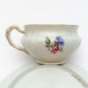 Picture of Antique 1830-1840 KPM Porcelain Demitasse Cup & Saucer with Floral Motif