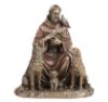 Picture of Cold Cast Bronze Saint Francis of Assisi Blessing the Animals Figurine