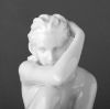 Picture of White Porcelain Seated Nude Female Figurine