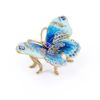 Picture of Jay Strongwater Madame Small Butterfly Figurine in Blue