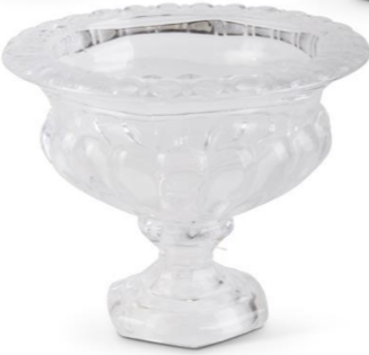 Picture of K&K Interiors 6" Pressed Glass Urn