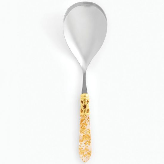 Picture of Vietri Aladdin Gold Fleck Serving Spoon