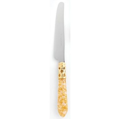 Picture of Vietri Aladdin Gold Fleck Place Knife