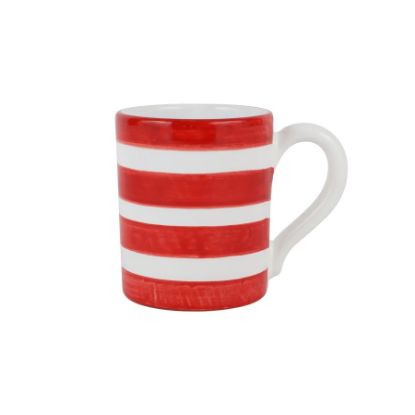 Picture of Vietri Amalfitana Red Stripe Mug