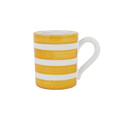 Picture of Vietri Amalfitana Yellow Stripe Mug