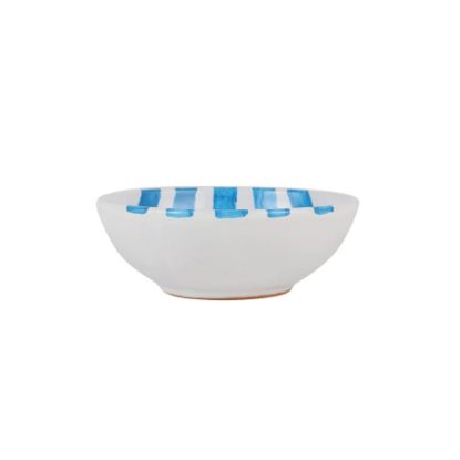 Picture of Vietri Amalfitana Aqua Stripe Cereal Bowl
