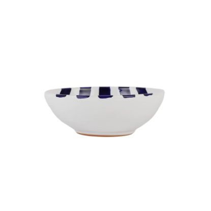 Picture of Vietri Amalfitana Cobalt Stripe Cereal Bowl