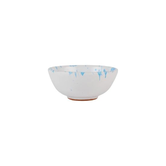 Picture of Vietri Amalfitana Aqua Splatter Dipping Bowl