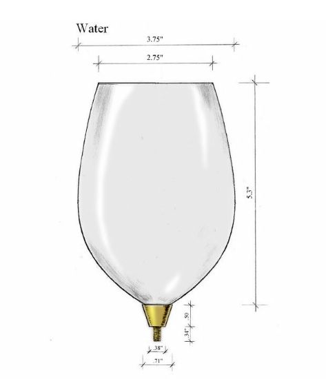 Picture of Edgar Berebi Water Goblet Bowl #118G (to be paired with Edgar Berebi stems)