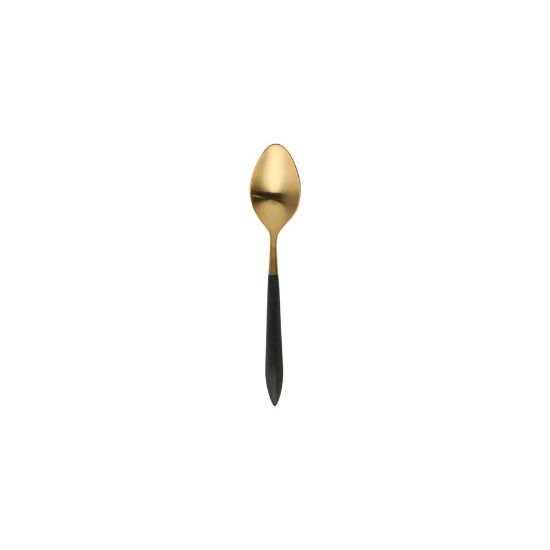 Picture of Vietri Ares Oro Black Demitasse Spoon