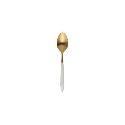 Picture of Vietri Ares Oro White Demitasse Spoon