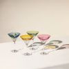 Picture of Waterford Crystal 'Mixology' Set of 4 Colored Martini Glasses, Assorted