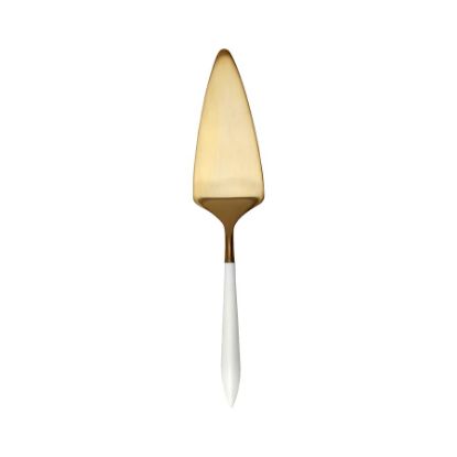 Picture of Vietri Ares Oro White Pastry Server