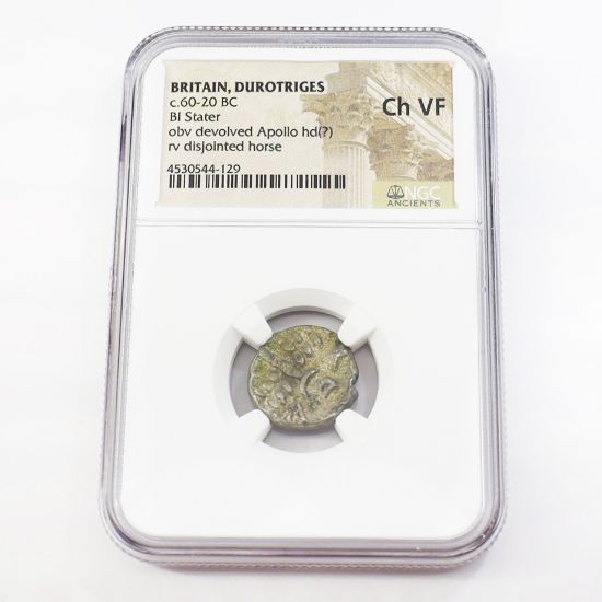 Picture of Celtic Hoard, c.60-20 BC, Britain, Durotriges, BI Stater, NGC VF