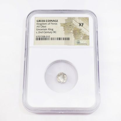 Picture of Greek Coinage -  Kingdom of Persis, AR Obol, Uncertain king, c.2nd century BC XF
