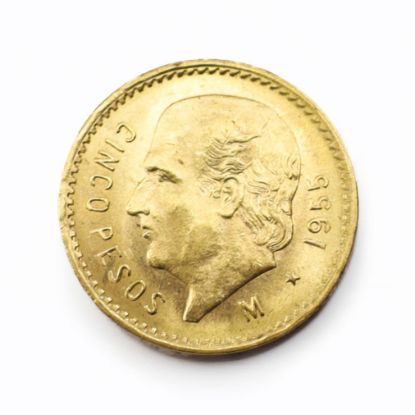 Picture of Mexico 5 Pesos Gold Coin – .900 Fine Gold
