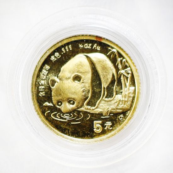 Picture of China 1/20th ozt Gold Panda Coin