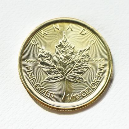 Picture of 1/10th ozt Canadian Gold Maple Leaf