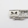 Picture of 14k White Gold Filigree Onyx & Diamond Edwardian Revival Bracelet 