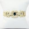 Picture of 14k Yellow Gold Sapphire & Diamond Bracelet 