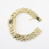 Picture of 14k Yellow Gold Sapphire & Diamond Bracelet 