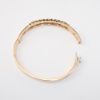 Picture of 14k Rose Gold Mother of Pearl & Diamond Bangle 