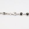 Picture of 18k White Gold Black Diamond Necklace 
