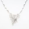 Picture of 14k White Gold Diamond Necklace 