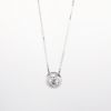 Picture of 14k White Gold .25CT Solitaire Diamond Necklace 