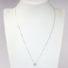 Picture of 14k White Gold .25CT Solitaire Diamond Necklace 