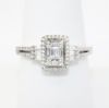 Picture of 18k White Gold Diamond Engagement Ring 