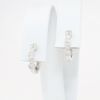 Picture of 14k White Gold Diamond Earrings 