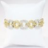 Picture of 18k Two Tone Gold Diamond Bracelet 
