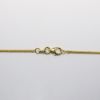 Picture of 14k Yellow Gold Emerald & Diamond Necklace 