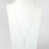 Picture of 14k White Gold Diamond Necklace 